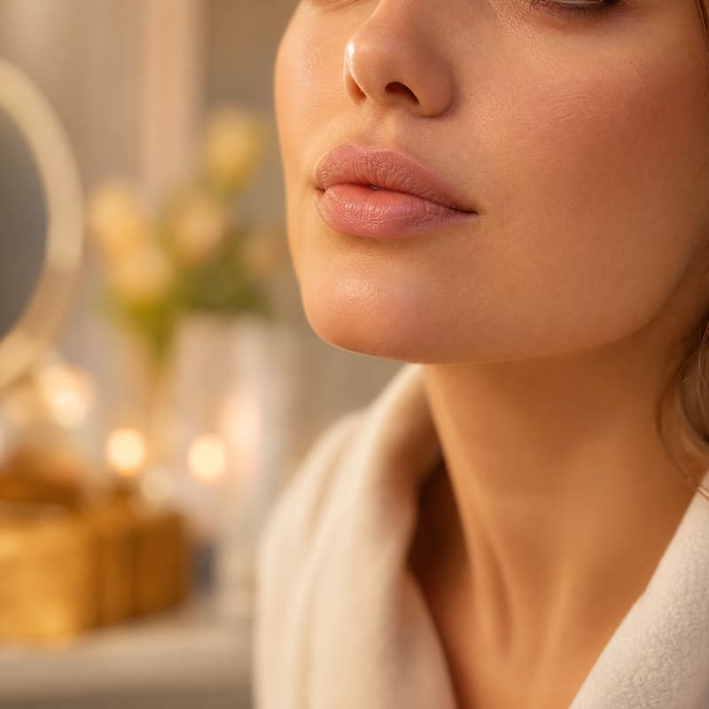 Lippenunterspritzung